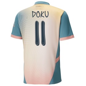 Camisetas Manchester City Doku 11 4ª 2024-25 - Hombre